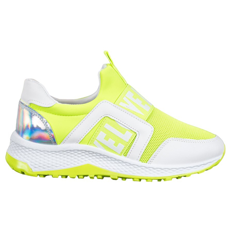 Seastar Slipons a szerelem platformon fehér zöld