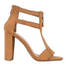 Seastar Szandál cipzárral bézs