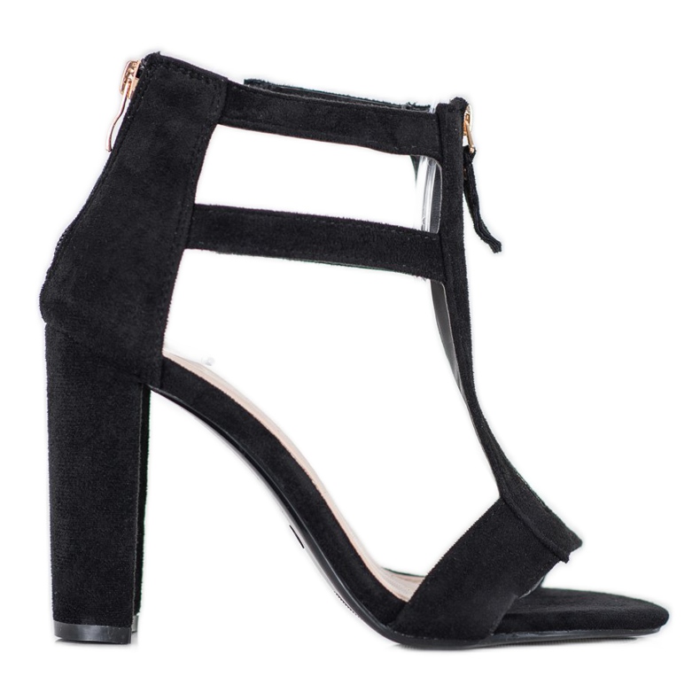 Seastar Szandál cipzárral fekete