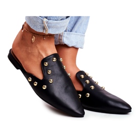 Lu Boo női papucs Öszvér Seniorita fekete