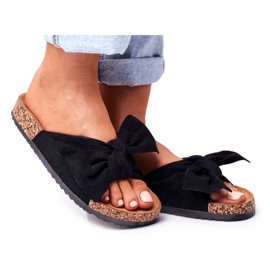 PS1 Női papucs parafa íjakon Wendy Black fekete