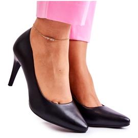 Sergio Leone Matt szivattyúk Stilettos Black Feliciana fekete