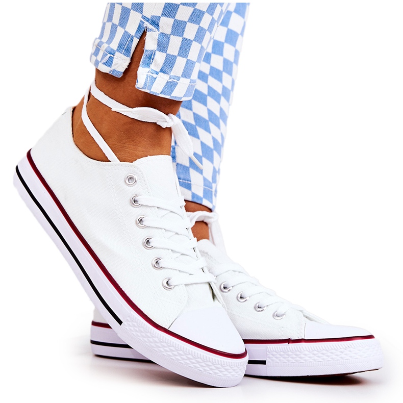 PS1 Fehér női klasszikus cipők Omerta