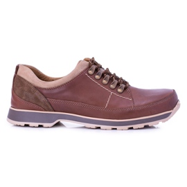 KOMODO Férfi Brogues Brown Outdoor Ivar barna