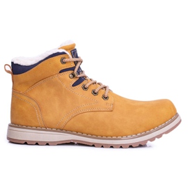 Vico Meleg férfi túracipő Camel Nuss gyapjúval barna