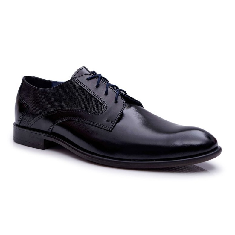Bednarek Polish Shoes Férfi Brogues Bednarek Elegáns bőr fekete Midas