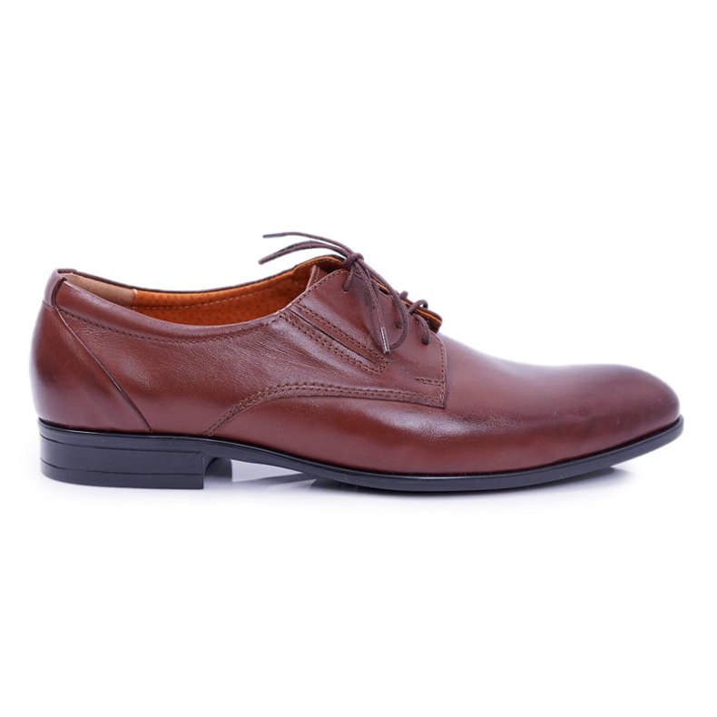 Bednarek Polish Shoes Férfi Brogues Bednarek Elegáns bőrbarna Radago