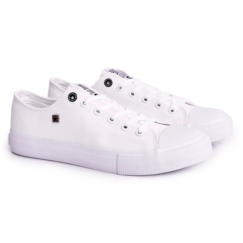 Férfi cipők Low Big Star White AA174010SS19 fehér