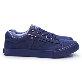 Férfi cipők Big Star Navy Blue AA174094 sötétkék Férfi cipők Big Star Navy Blue AA174094 sötétkék