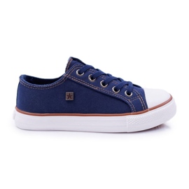 Gyermek cipők Big Star Navy Blue DD374086 sötétkék