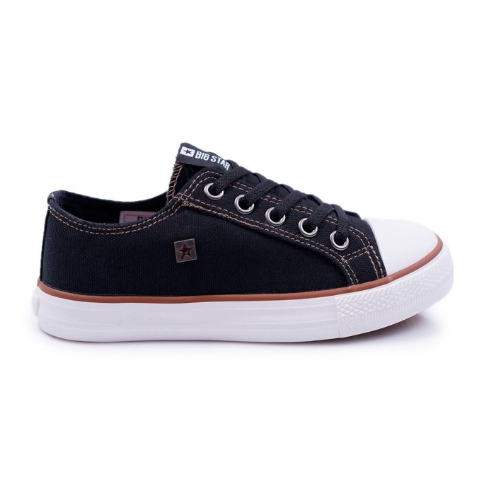 Gyermek cipők Big Star Black DD374090 fekete