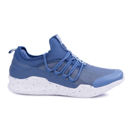 Férfi sportcipő Big Star Foam Blue DD174385 kék Férfi sportcipő Big Star Foam Blue DD174385 kék