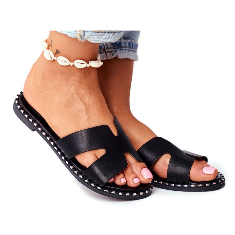 ADY Női papucs Jet Black Montiago fekete