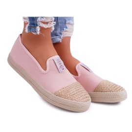 Cross Jeans Női Espadrilles Cross farmer rózsaszín DD2R4048 Cross Jeans Női Espadrilles Cross farmer rózsaszín DD2R4048