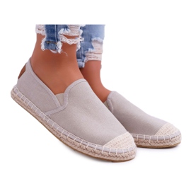 Cross Jeans Női Espadrilles Cross farmer szürke DD2R4104