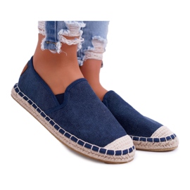 Cross Jeans Női Espadrilles Cross farmer Navy Blue DD2R4108 sötétkék Cross Jeans Női Espadrilles Cross farmer Navy Blue DD2R4108 sötétkék