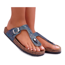 EVE Női papucsok Navy Blue Flip-flops Baisan sötétkék EVE Női papucsok Navy Blue Flip-flops Baisan sötétkék