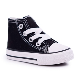 FRROCK Fekete Filemon gyerek klasszikus cipők