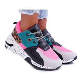FRJEIN Női sportcipő Leopard Mix Timoti sokszínű