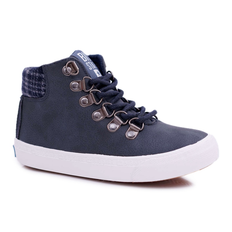Gyermek fiúcipők Big Star Navy Blue EE374038 sötétkék