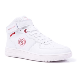 Női tornacipő Cross Jeans High White EE2R4145C fehér Női tornacipő Cross Jeans High White EE2R4145C fehér