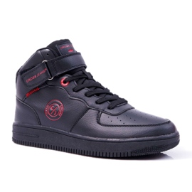 Női tornacipő Cross Jeans High Black EE2R4147C fekete