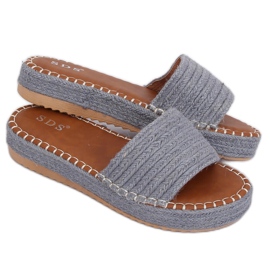 Kék espadrilles papucs 7970-PL Farmer sokszínű