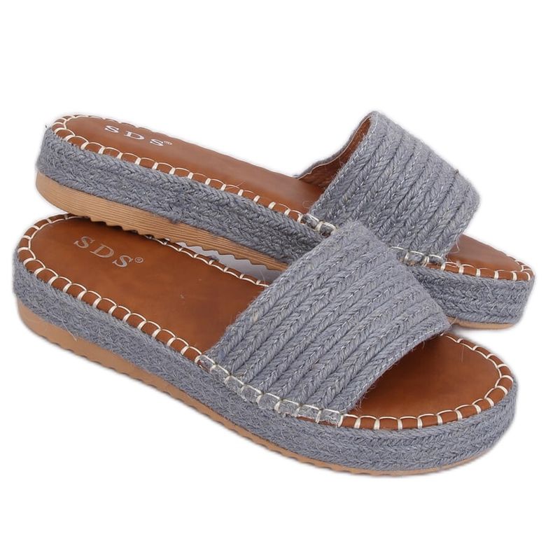 Kék espadrilles papucs 7970-PL Farmer sokszínű