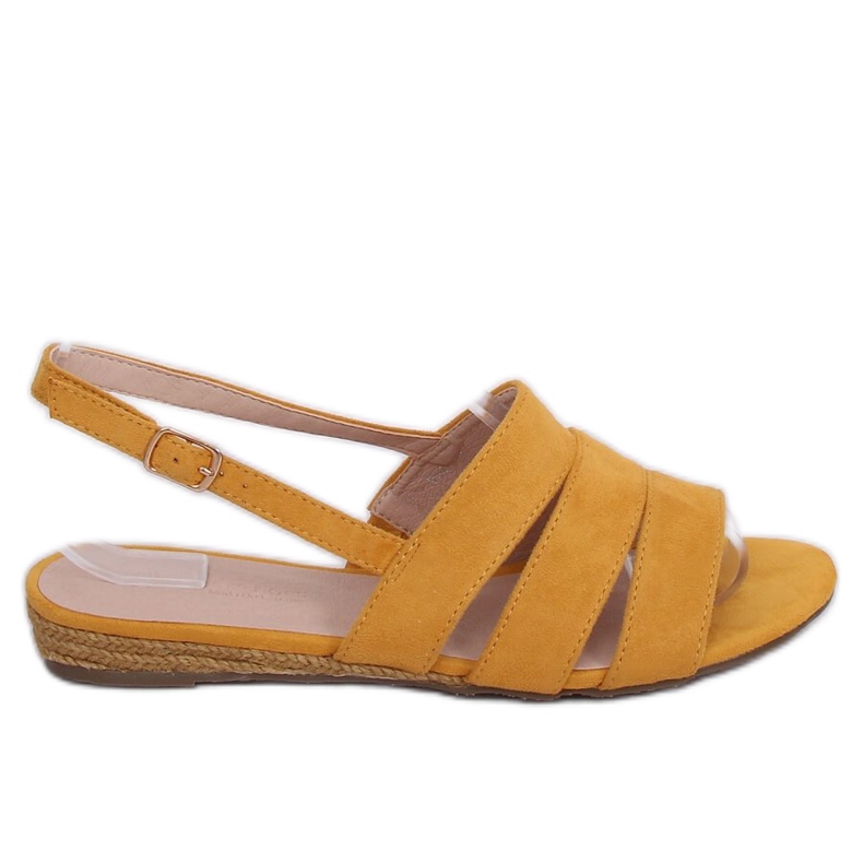 Szandál méz espadrilles 9291 Amarillo sárga
