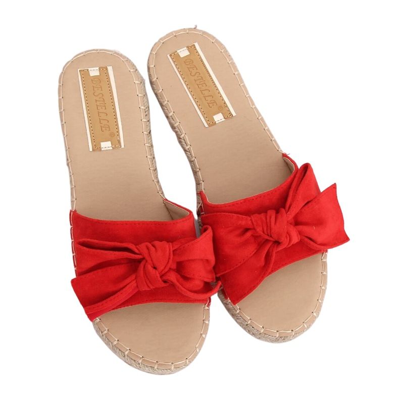 Piros Espadrilles piros A648-ESP-1 Red