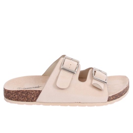 Bézs színű scholki papucs BL3100-SF Bézs
