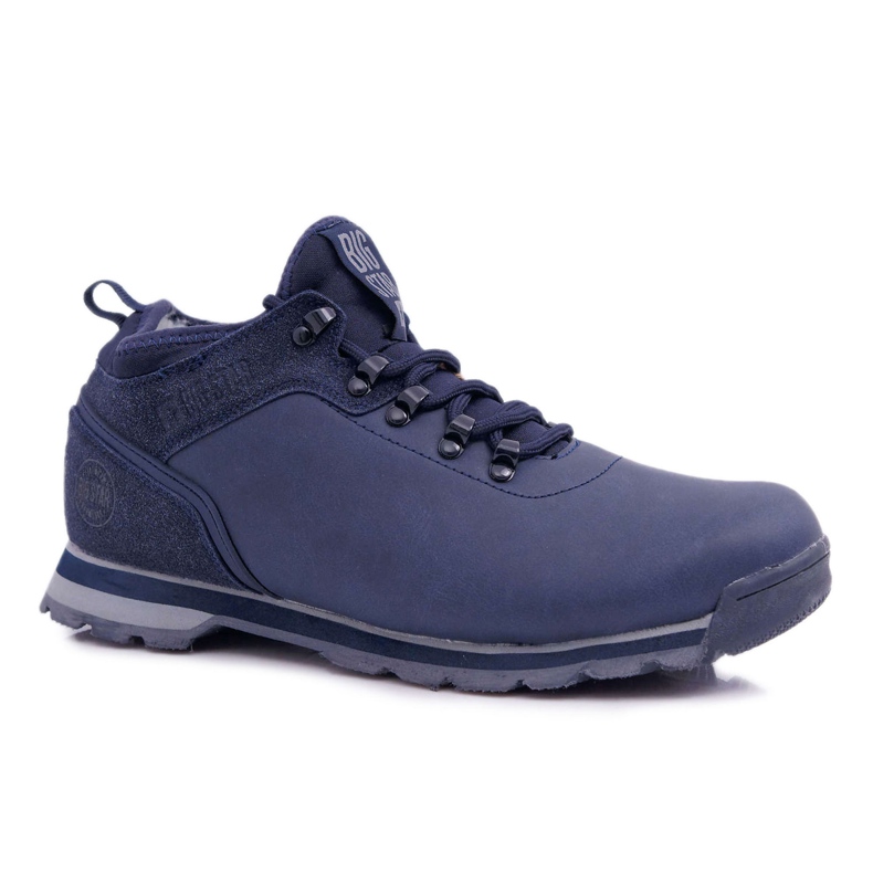 Férfi túracipő Big Star Navy Blue EE174443 sötétkék