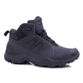 Férfi túracipő Big Star Black EE174458 fekete Férfi túracipő Big Star Black EE174458 fekete