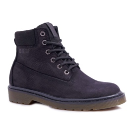 Női bakancsfogók Big Star Black EE274014 fekete