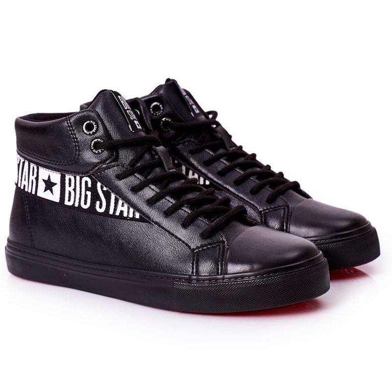 Férfi tornacipő Low Big Star High Black EE174339 fekete Férfi tornacipő Low Big Star High Black EE174339 fekete