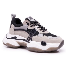 Női sportcipő Big Star, Daniel Lopez Grey FF274427 szürke