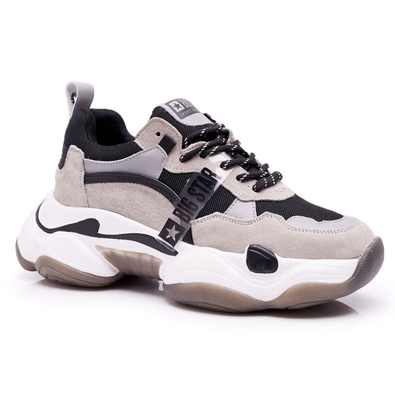 Női sportcipő Big Star, Daniel Lopez Grey FF274427 szürke