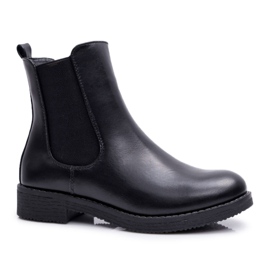 EVE Női csizma Jodhpur Black 8BT35-1489 fekete EVE Női csizma Jodhpur Black 8BT35-1489 fekete