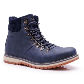 Férfi csapdázók Big Star Navy Blue EE174403 sötétkék