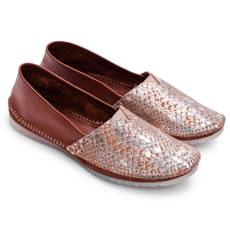 Maciejka barna női balerinák 1930A-29 / 00-6 Maciejka barna női balerinák 1930A-29 / 00-6