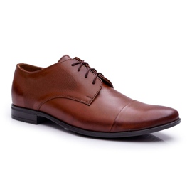 Férfi Brogues Elegáns bőr Bednarek Barna Dawidos