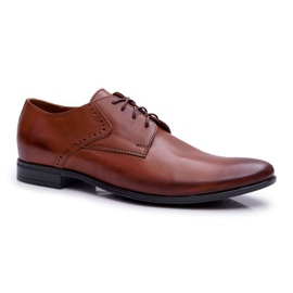 Bednarek Polish Shoes Férfi Brogues Elegáns bőr Bednarek Westero barna Bednarek Polish Shoes Férfi Brogues Elegáns bőr Bednarek Westero barna