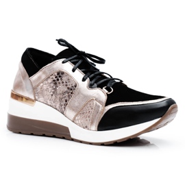 Nicole Női cipők Arany természetes bőr Coledo aranysárga