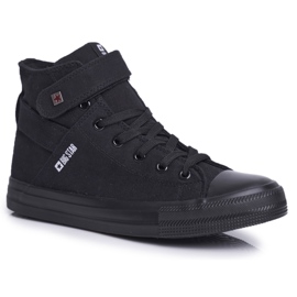 Női cipők Big Star Black FF274578 fekete