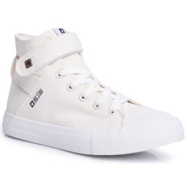Női cipők Big Star White FF274579 fehér