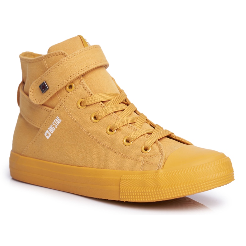 Női cipők Big Star Yellow FF274581 sárga