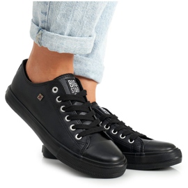 Női cipők Big Star Black V274871 fekete