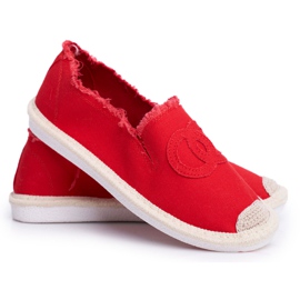 PS1 Red Flaure női espadrillák piros