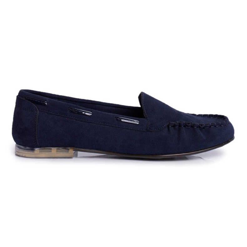 Női cipők Sergio Leone Suede Navy Blue MK722 sötétkék