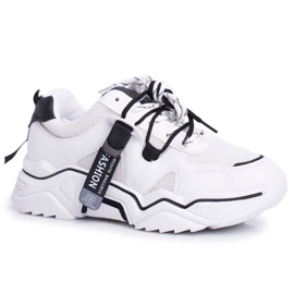 BUGO Női sportcipő Fehér Elenis fekete